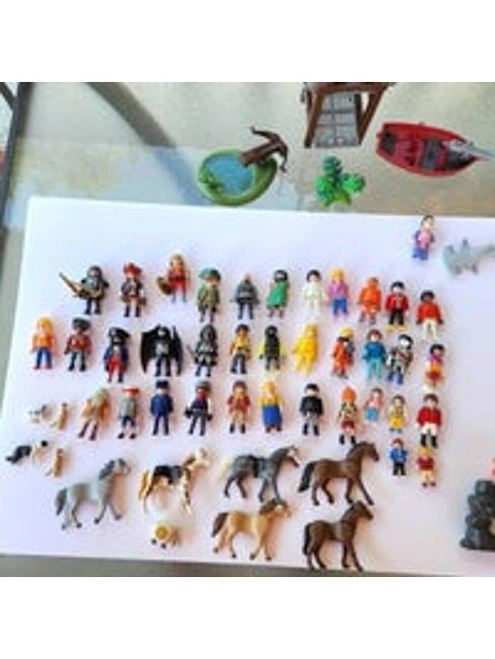Lot of Playmobil Action Figures Toys and Accessories